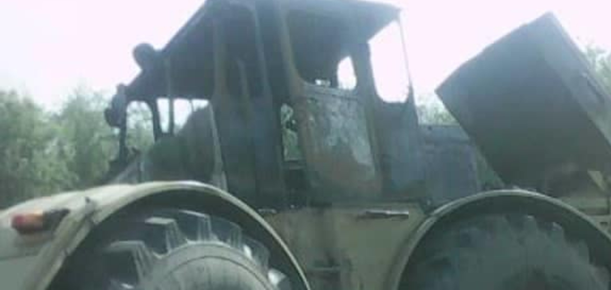 В Хорошівському районі на полі загорівся трактор К-700