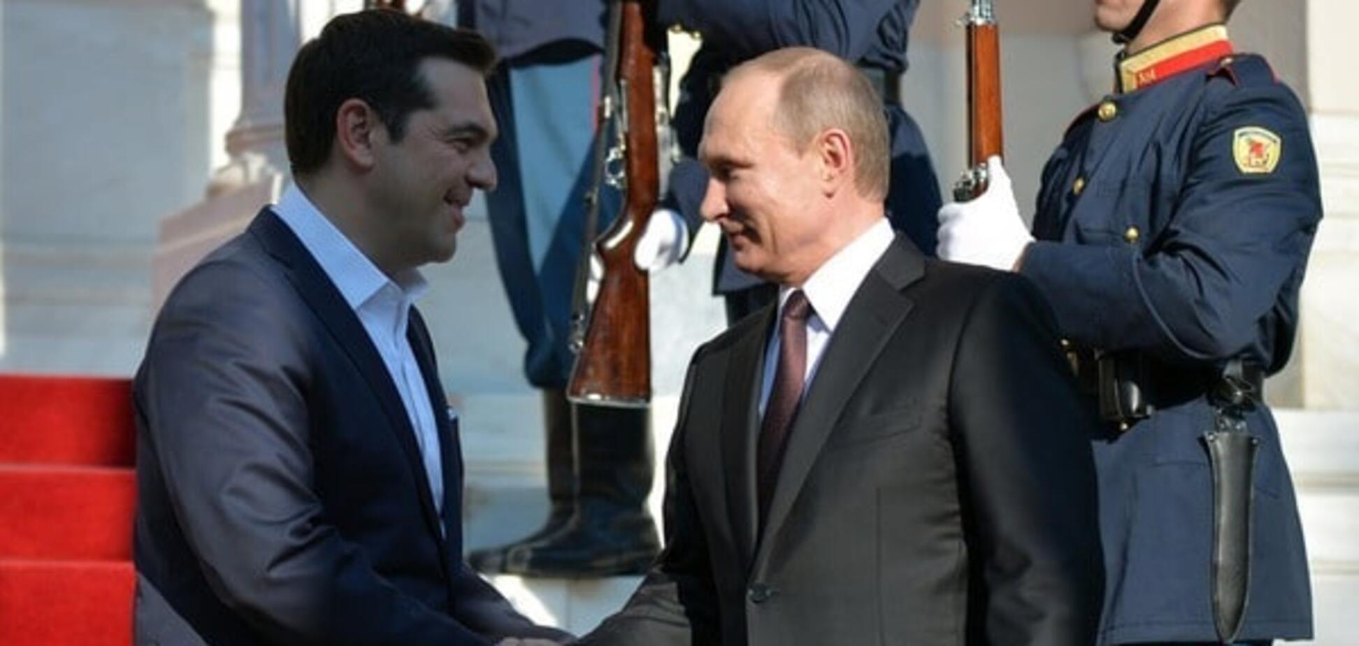 Владимир Путин, Алексис Ципрас