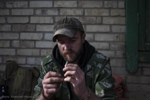 Разведчик 53-й бригады Андрей