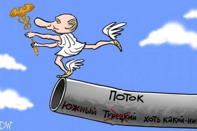 карикатура на Путіна