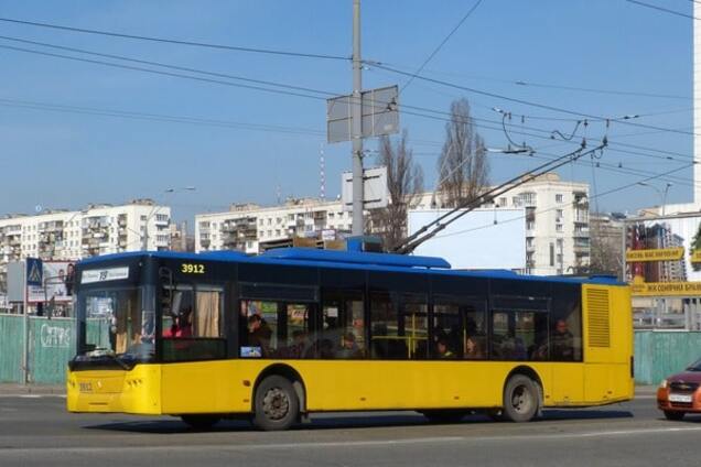 День Киева, транспорт, движение