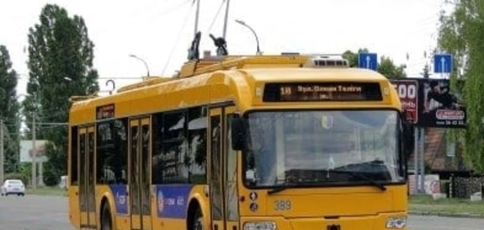 У вихідні на маршрути в Черкасах вийде більше тролейбусів