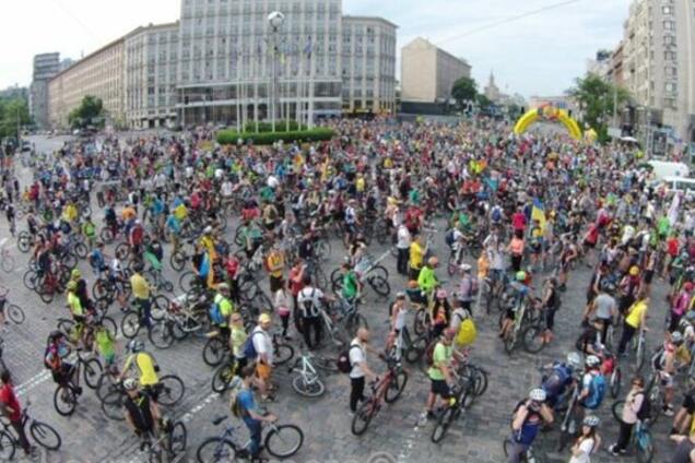День Киева, велодень, велосипед