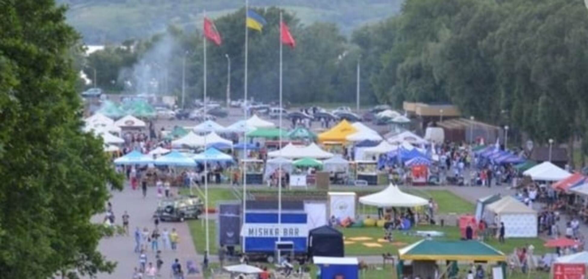 В Запорожье проходит фестиваль уличной еды