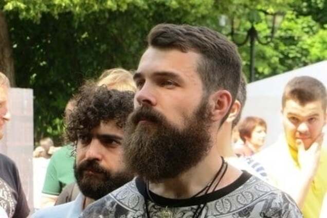 Парад бородачей в саду Шевченко