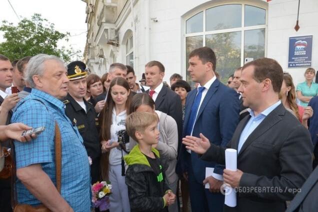 Медведев в Крыму