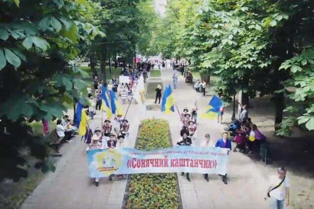 У мережі з'явилося святкування Дня Києва з висоти пташиного польоту