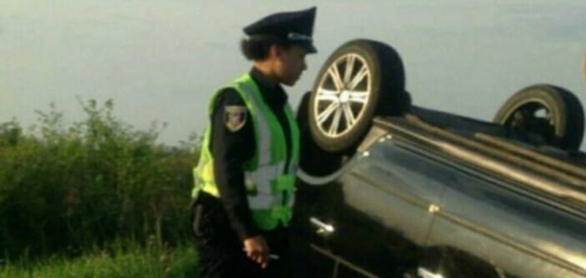 На трассе под Киевом столкнулись 7 автомобилей. Фоторепортаж