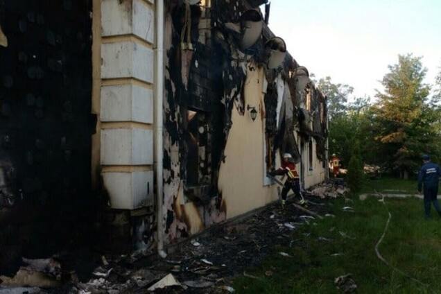 Пожар в доме престарелых