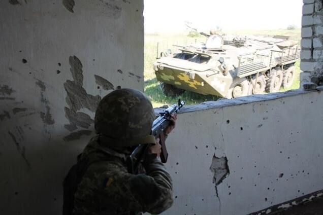 Украинский солдат