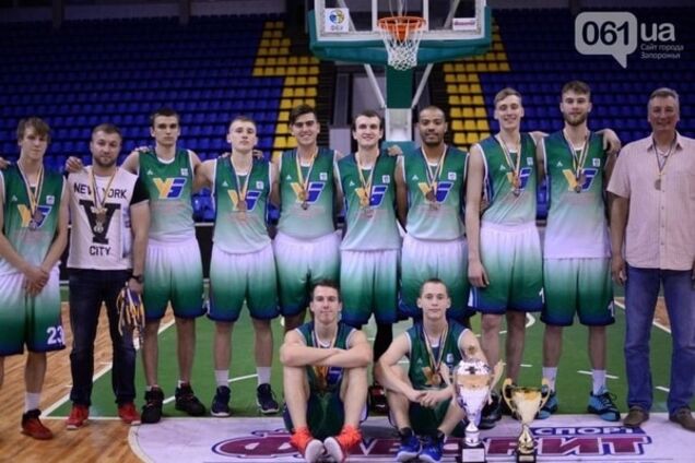Команда запорожского КПУ выиграла студенческий чемпионат Украины по баскетболу