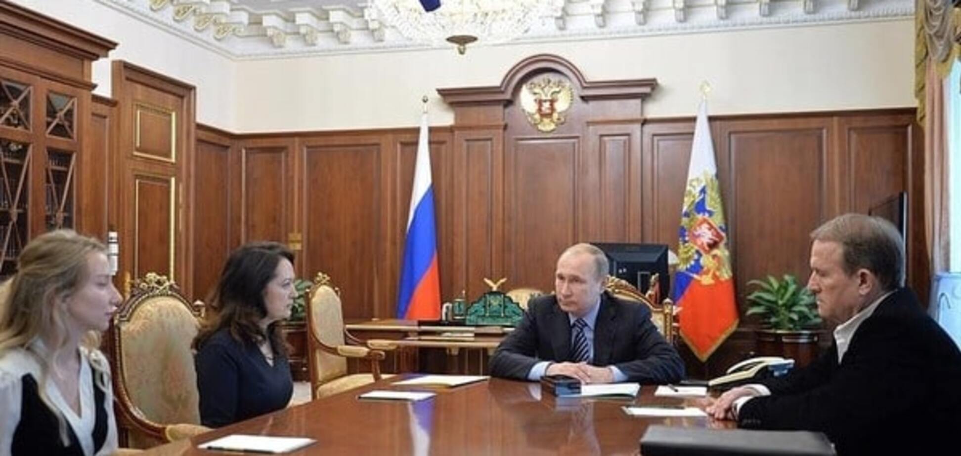 Владимир Путин, Виктор Медведчук