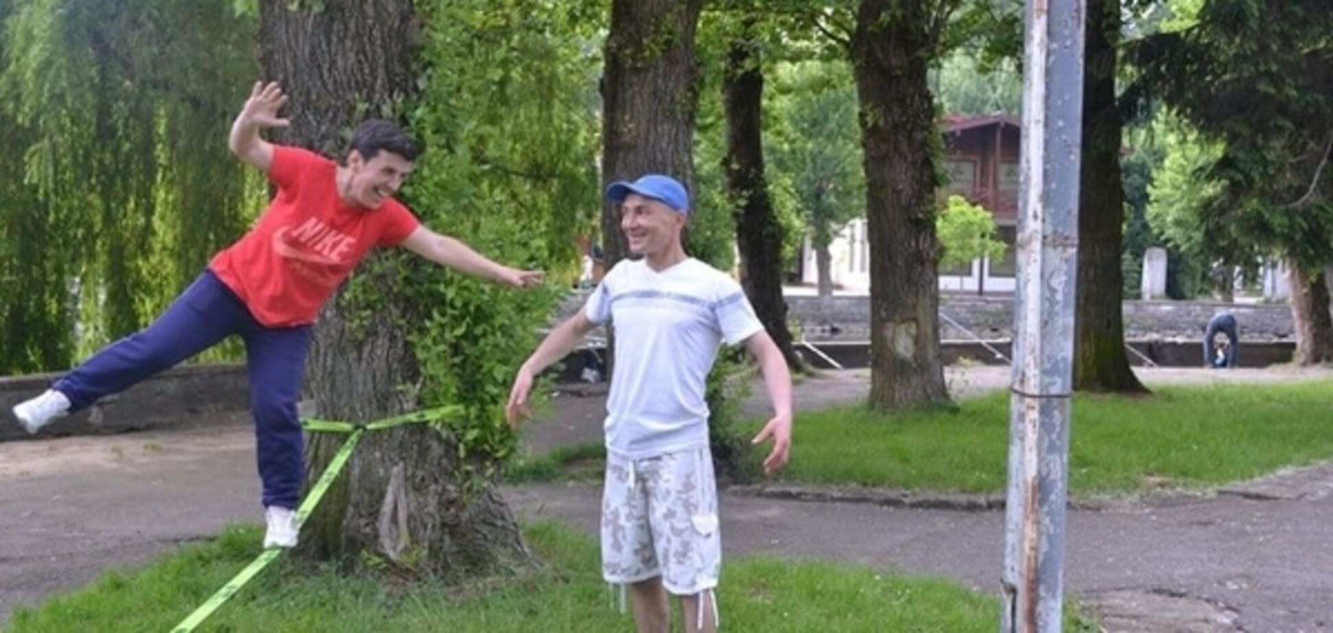 На острівку 'Чайка' у Тернополі вчились балансувати на дошці (фото)