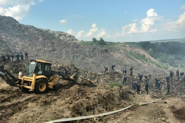 Свалка мусора в Грибовичах