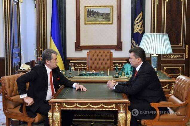 Віктор Ющенко і Віктор Янукович
