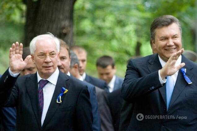 Николай Азаров и Виктор Янукович