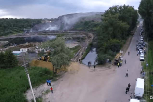 Свалка в Грибовичах