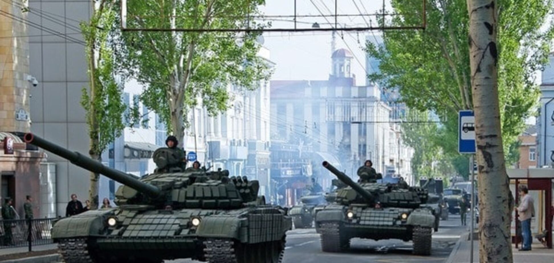 Террористы передислоцируют технику в оккупированных городах