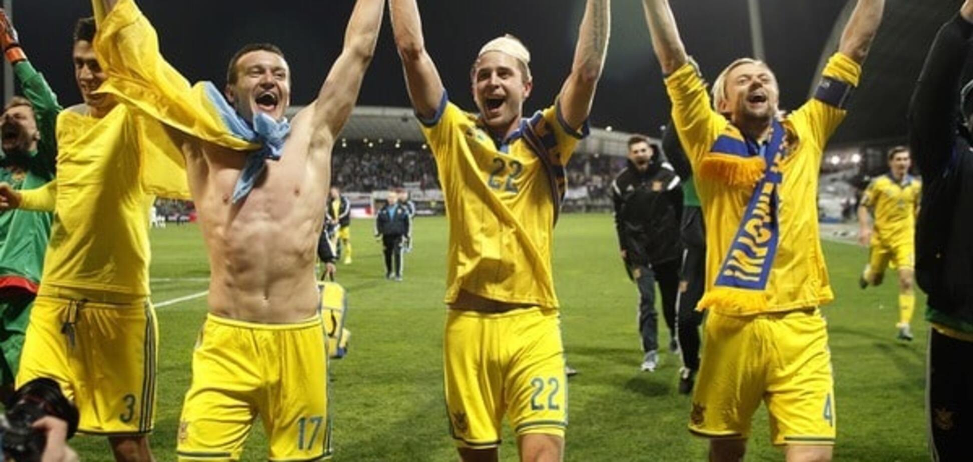 Украина сохранила отрыв от России в рейтинге ФИФА
