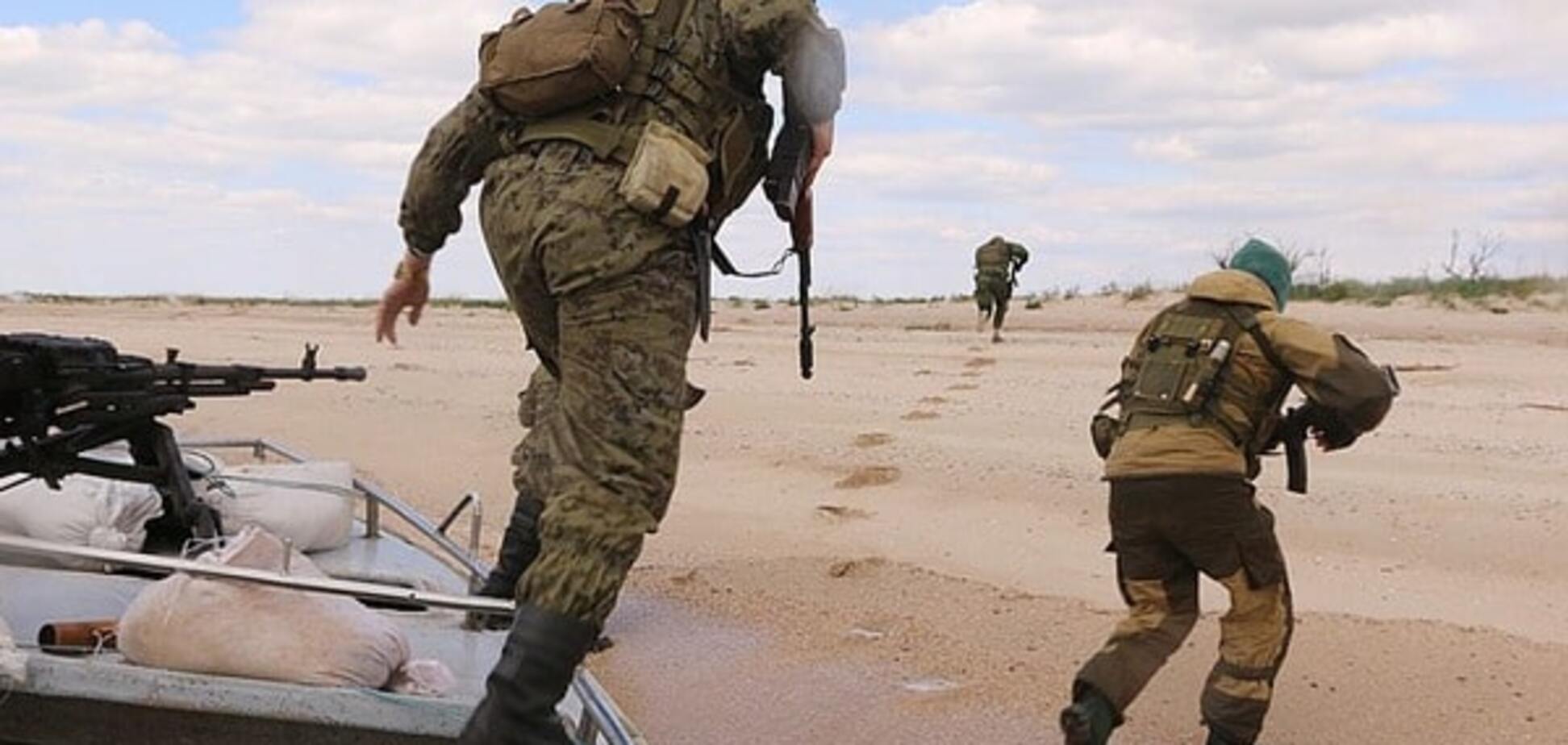 Учения флотилии ДНР