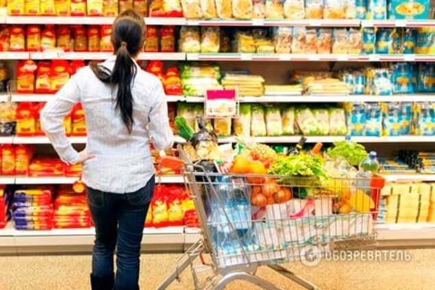 Цены на продукты в Украине