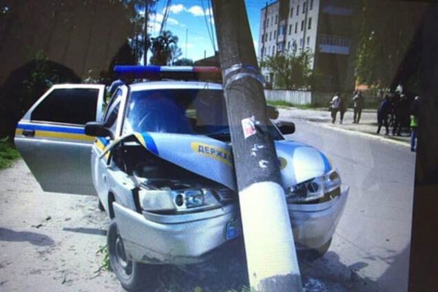 полиция попала в ДТП