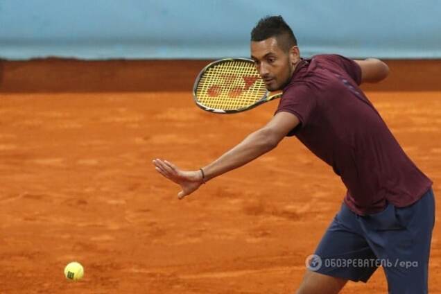 Австралійський тенісист виконав розкішний твінер на престижному турнірі в Мадриді