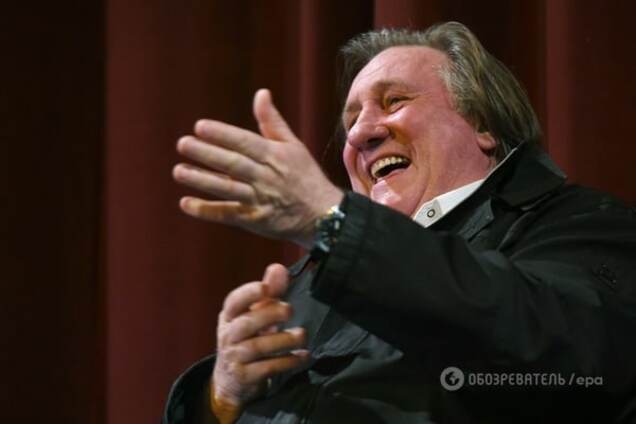 Жерар Депардье, Россия, актер