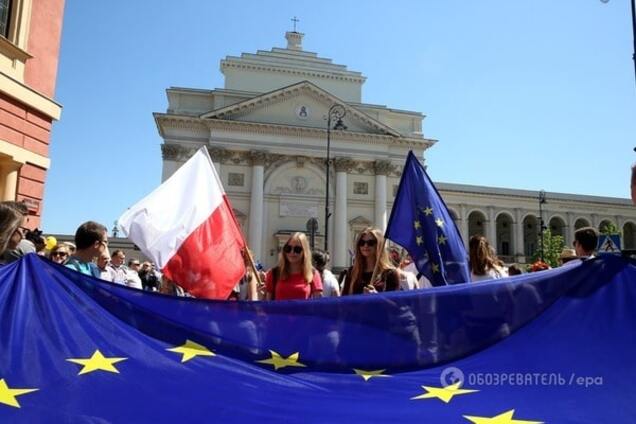 Протесты в Польше
