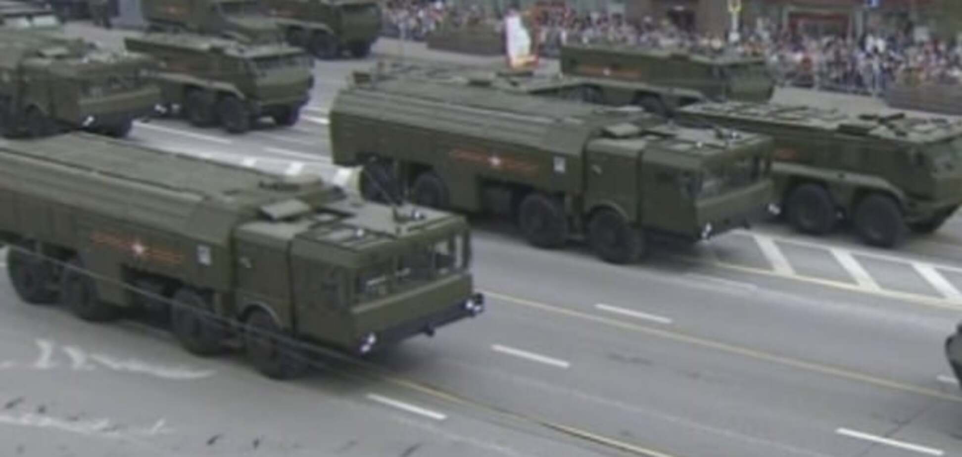 Нехай світ боїться: опубліковано відео генеральної репетиції військового параду в Москві