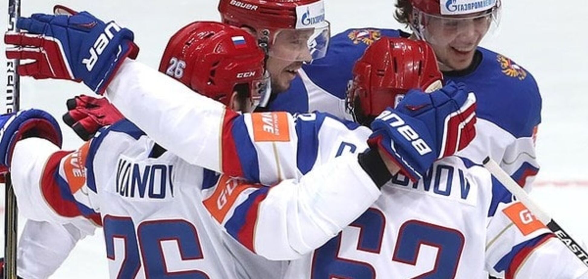 Росія з антирекордом здобула першу перемогу на чемпіонаті світу з хокею