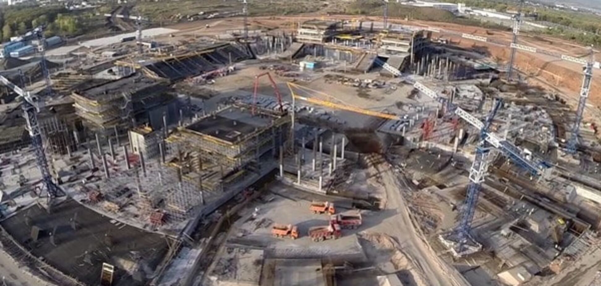 У Росії раптово зупинили будівництво стадіону до чемпіонату світу з футболу