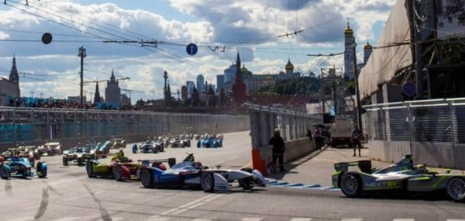 У Москві через затори не змогли провести перегони Формули-E