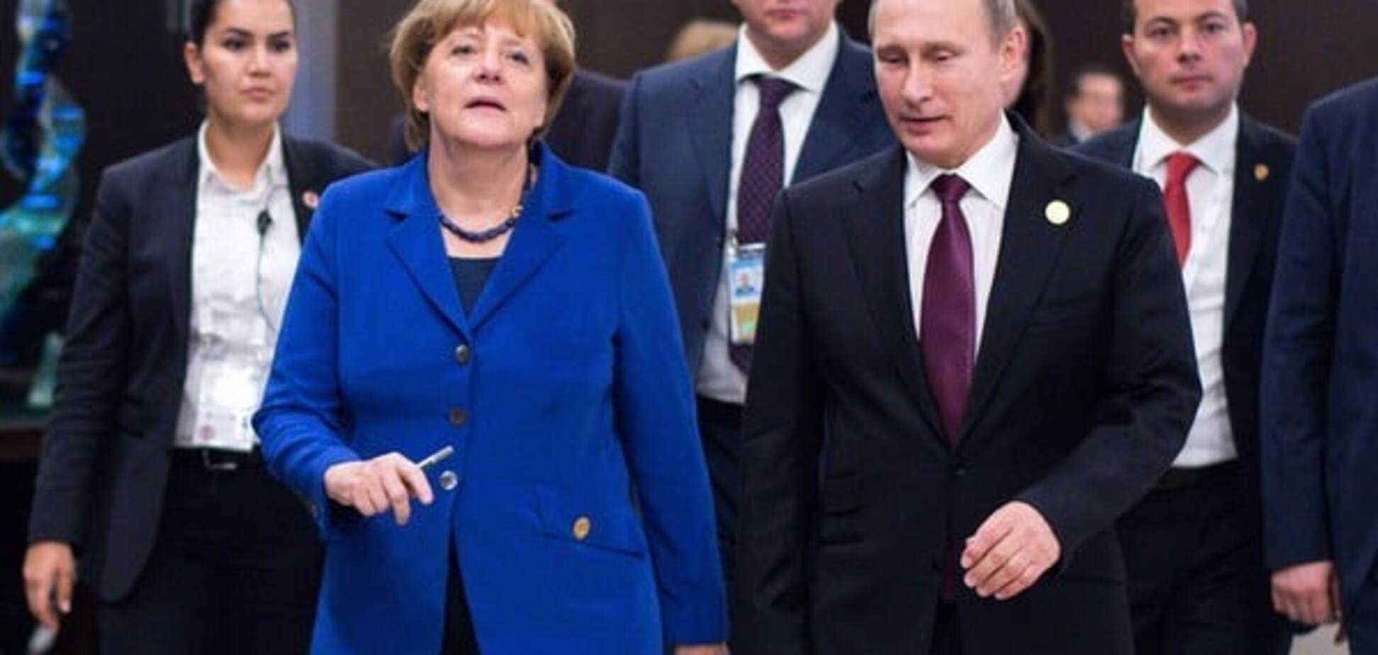 Ангела Меркель, Владимир Путин