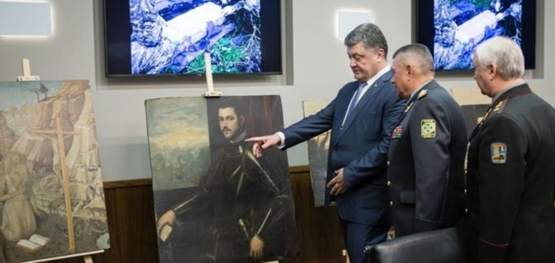 Порошенко і картини з музею Верони