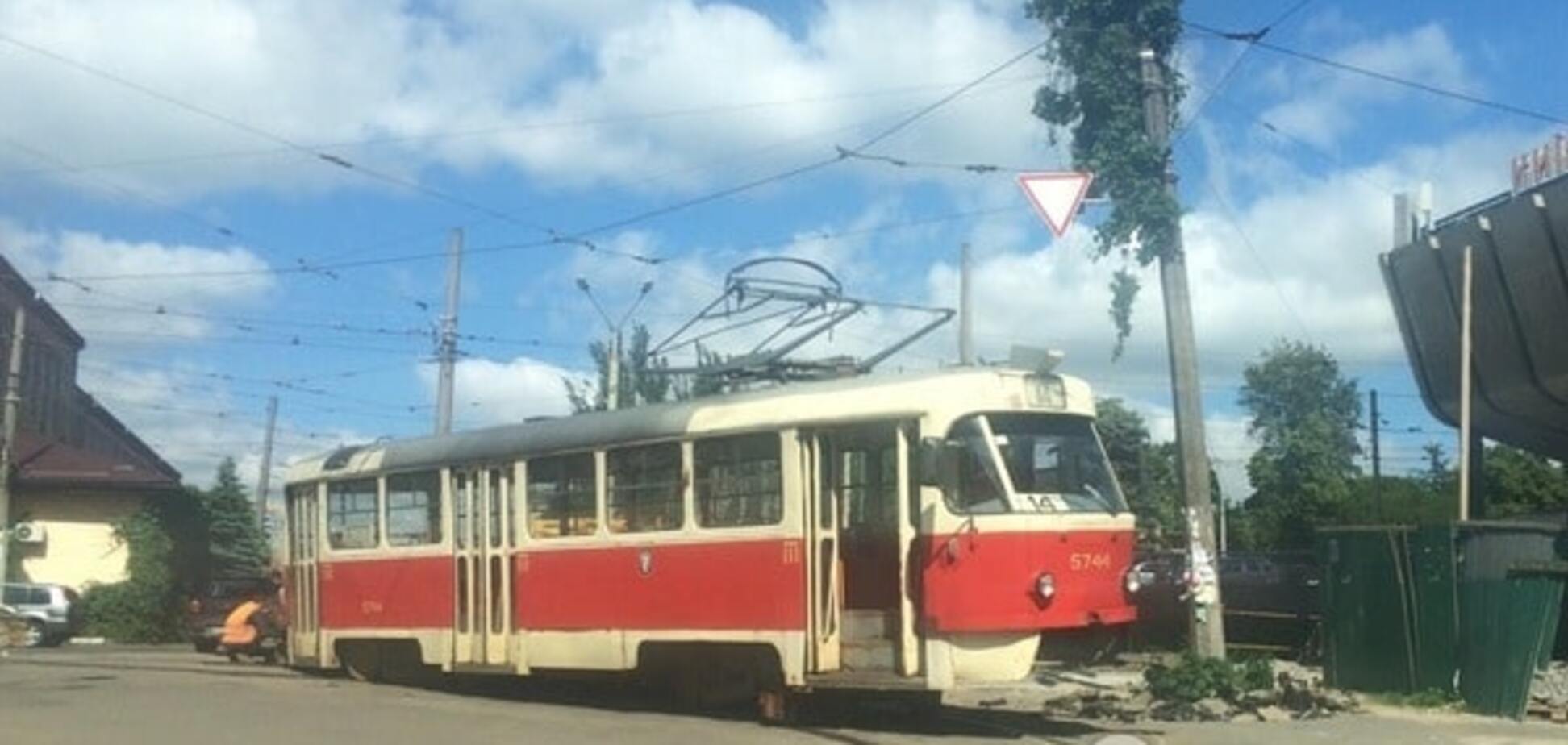Трамвай ДТП