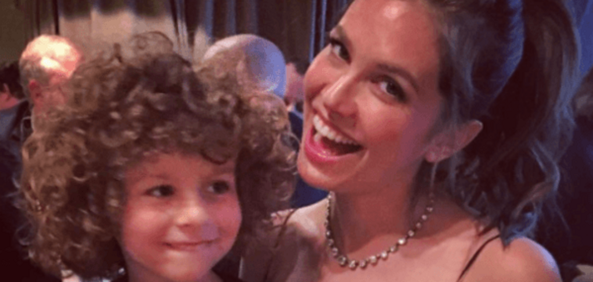 Даша Жукова с сыном