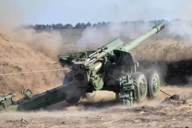 артилерія терористів