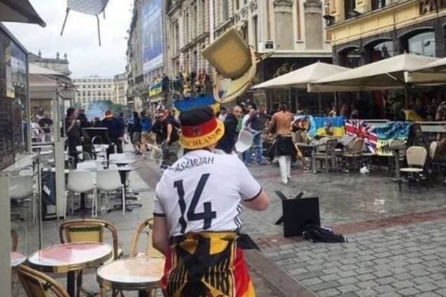 Драка фанатов