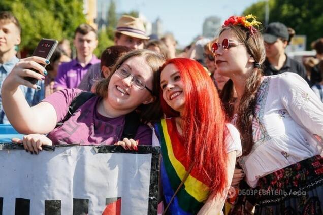 Участники Марша равенства в Киеве