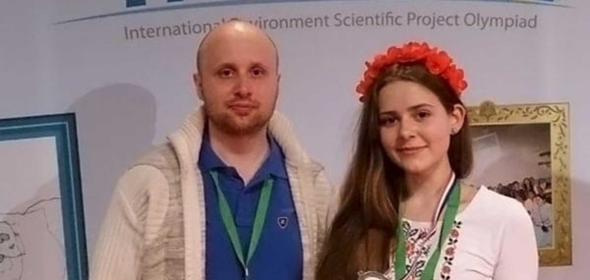 Мариупольская школьница получила награду в Нидерландах за революционную идею утилизации полиэтилена