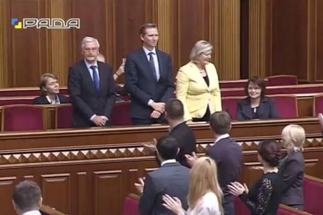 голландские парламентарии в Раде