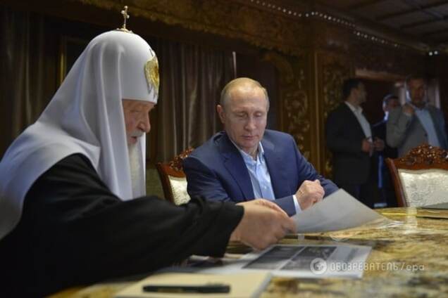 Патриарх Кирилл, Владимир Путин