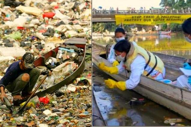 Загрязненные реки мира