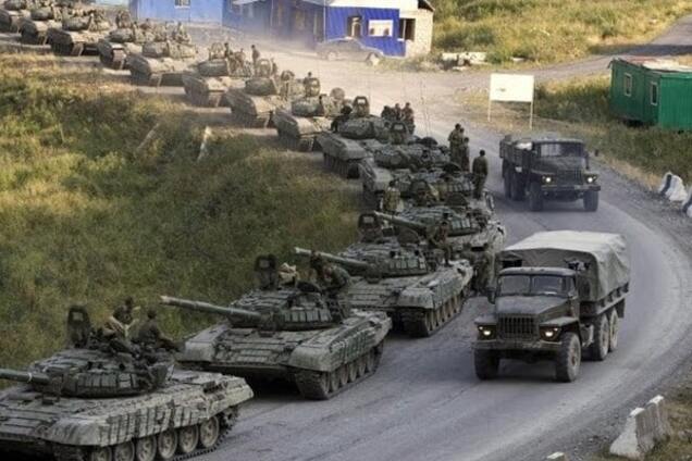 Російські танки на Донбасі