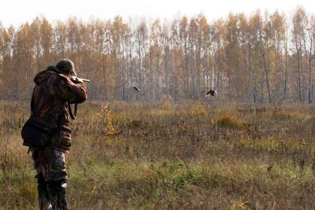 на полюванні