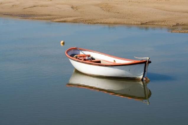 Лодка на озере Сямозеро/Иллюстрация