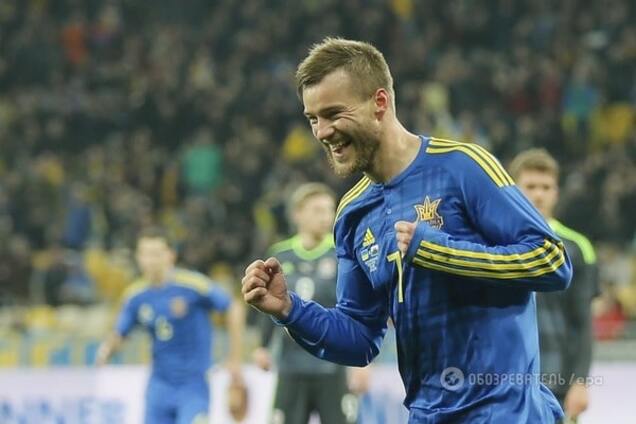 Ярмоленко сборная Украины