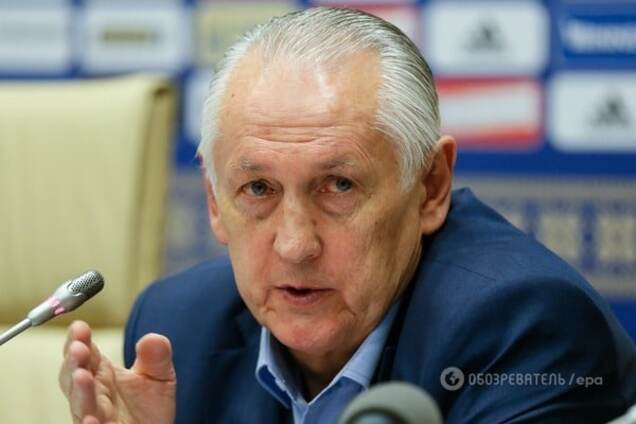 Михаил Фоменко сборная Украины