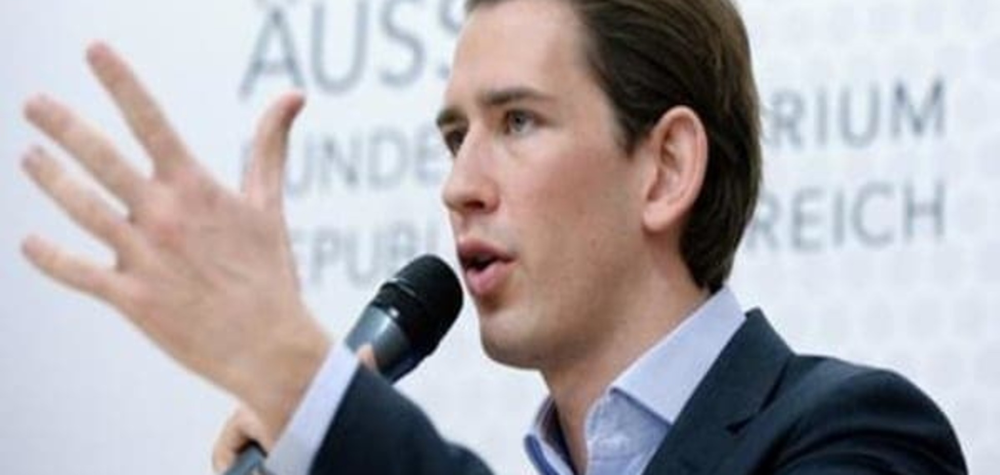 Глава МЗС Австрії закликав до поетапного скасування санкцій щодо РФ